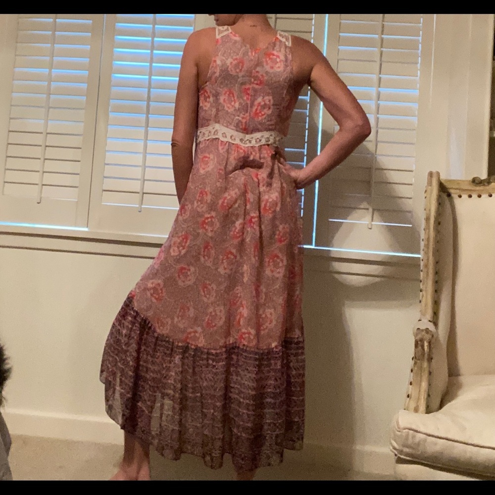 Free People maxi dress with crochet details - Picture 7 of 11